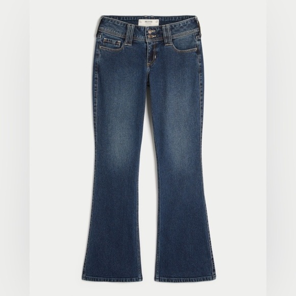 Hollister Denim - Hollister Low-Rise Dark Wash Bootcut Jeans